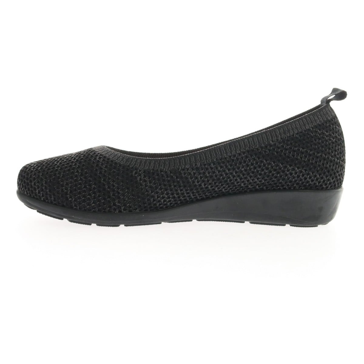 Propet Yen Women's Casual Skimmer with Wedge Heel - Black - View 5