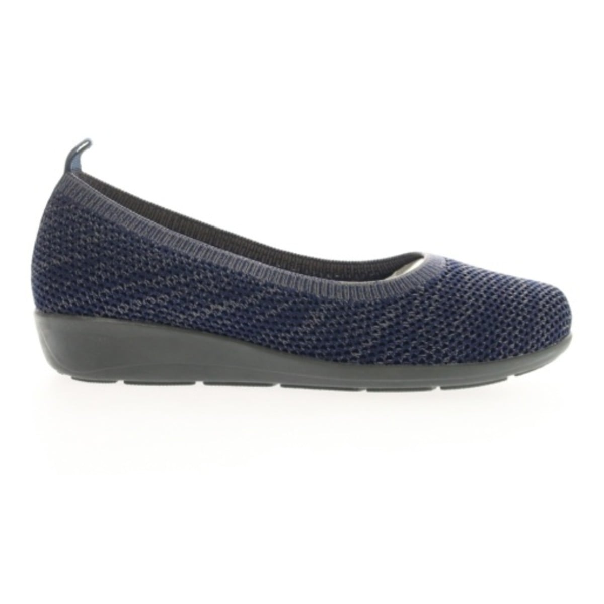 Propet Yen Women's Casual Skimmer with Wedge Heel - Navy - View 2