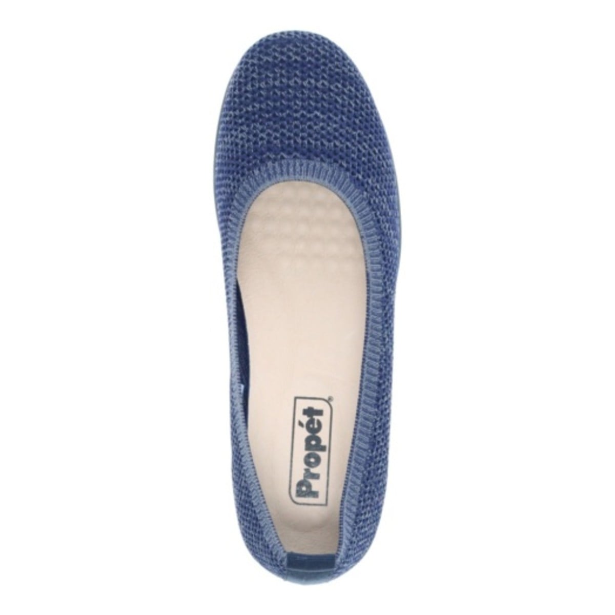Propet Yen Women's Casual Skimmer with Wedge Heel - Navy - View 6