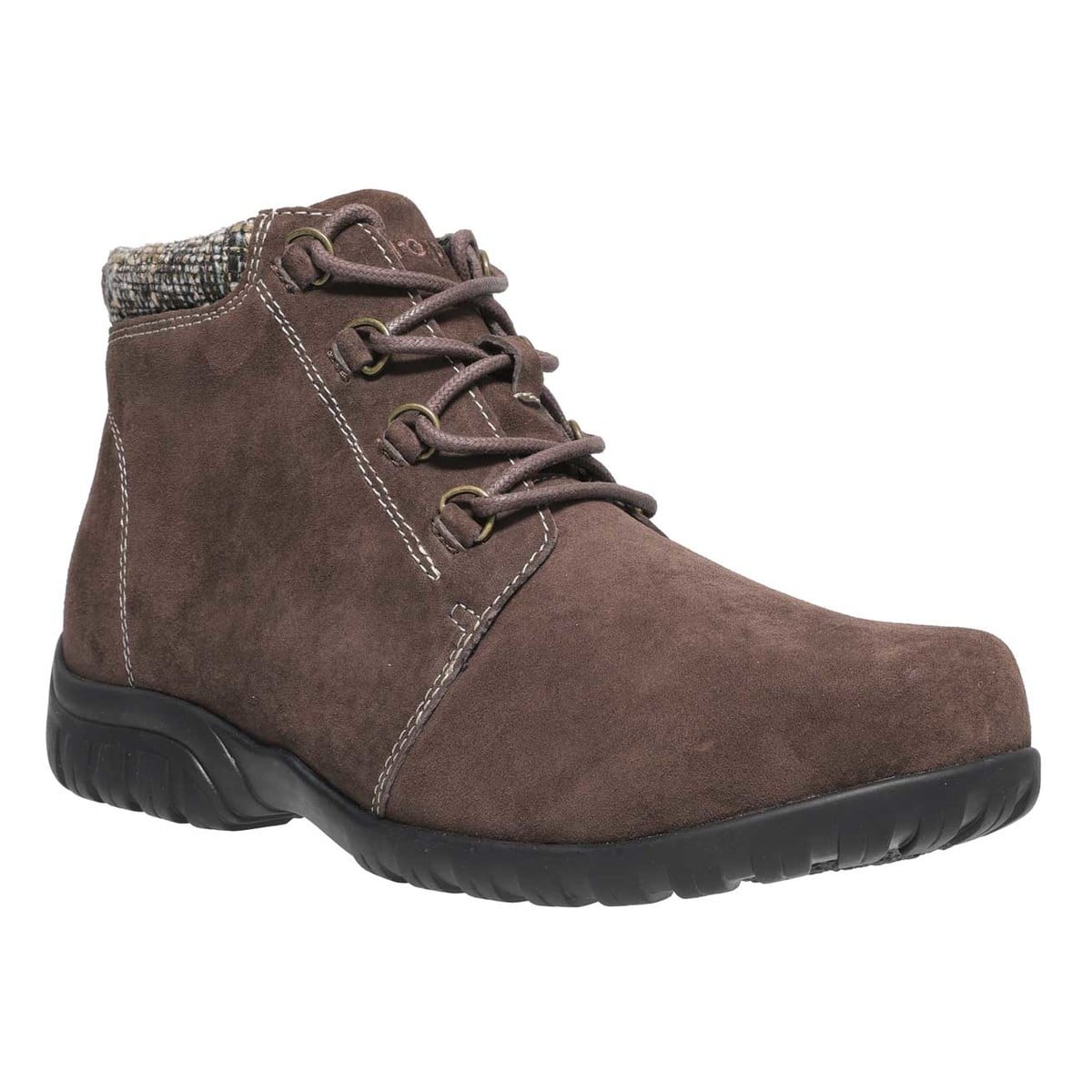 Propet Delaney - Boots - Women's Comfort Boots - Brown Suede - View 2