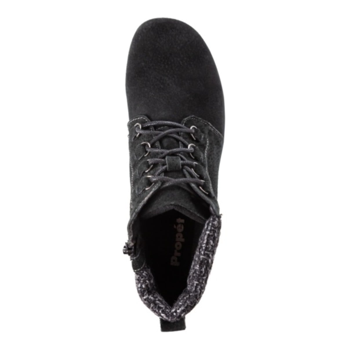 Propet Delaney - Boots - Women's Comfort Boots - Black Suede - View 3