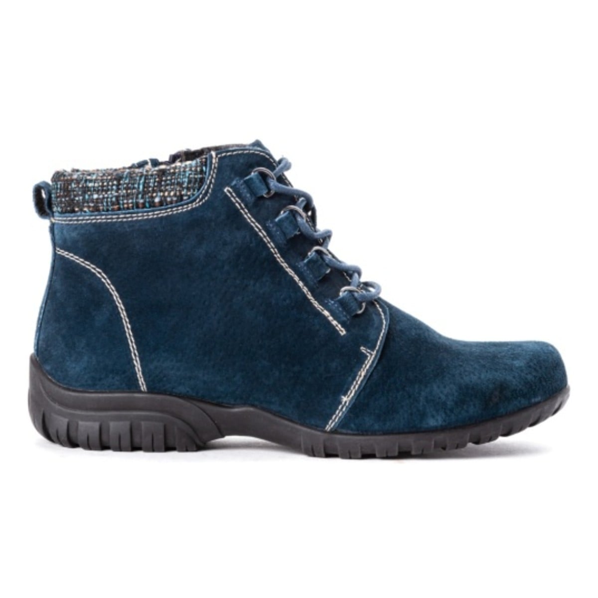 Propet Delaney - Boots - Women's Comfort Boots - Navy Suede - View 5