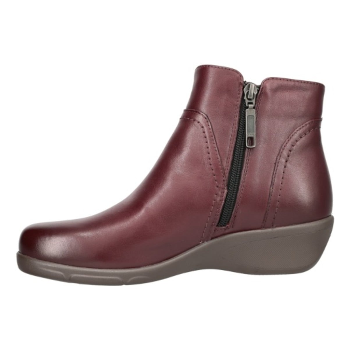 Propet Waverly Women's Comfort Wedge Boots - Port - View 4