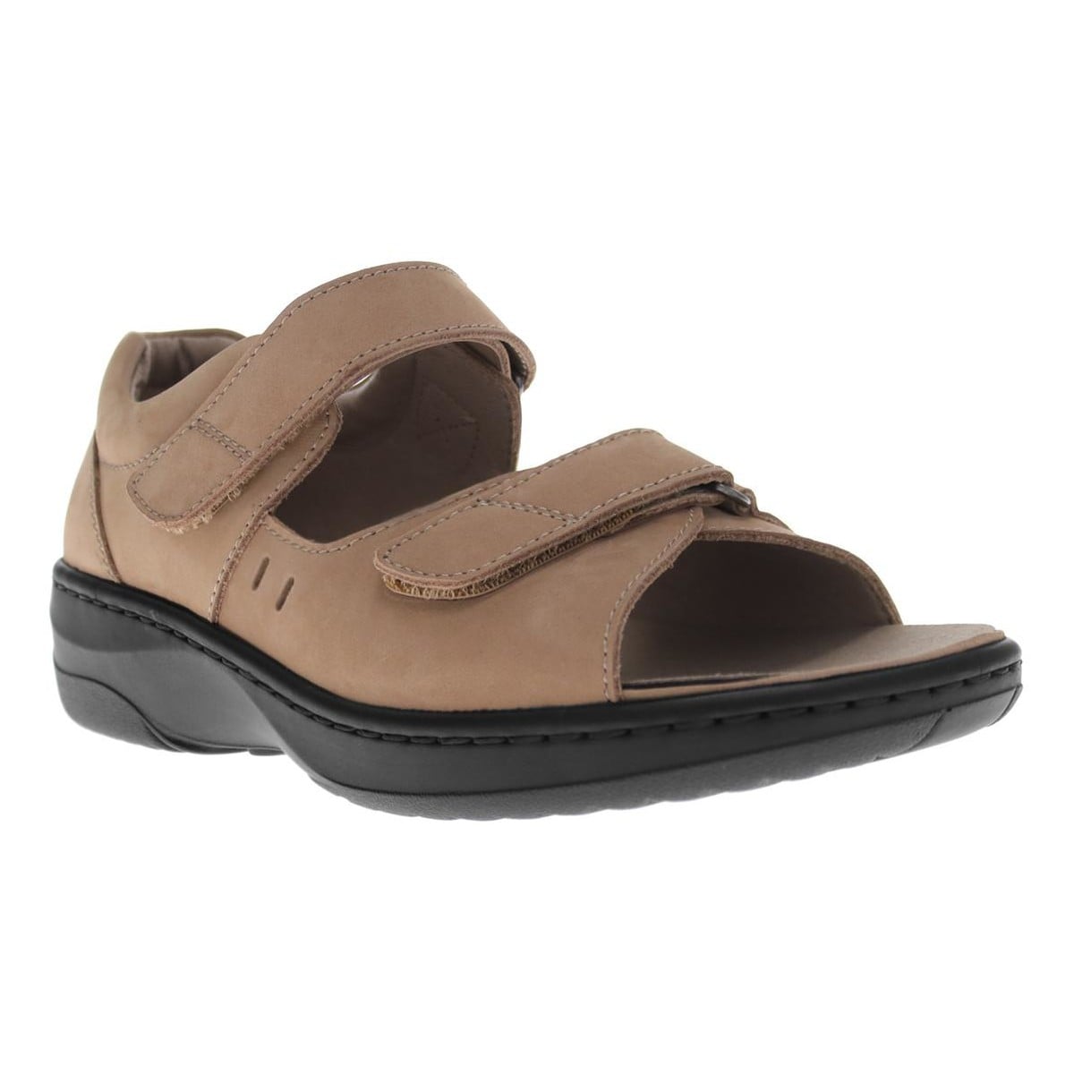 Propet Gemma Women's Sandals - Dusty Taupe Nubuck - View 3