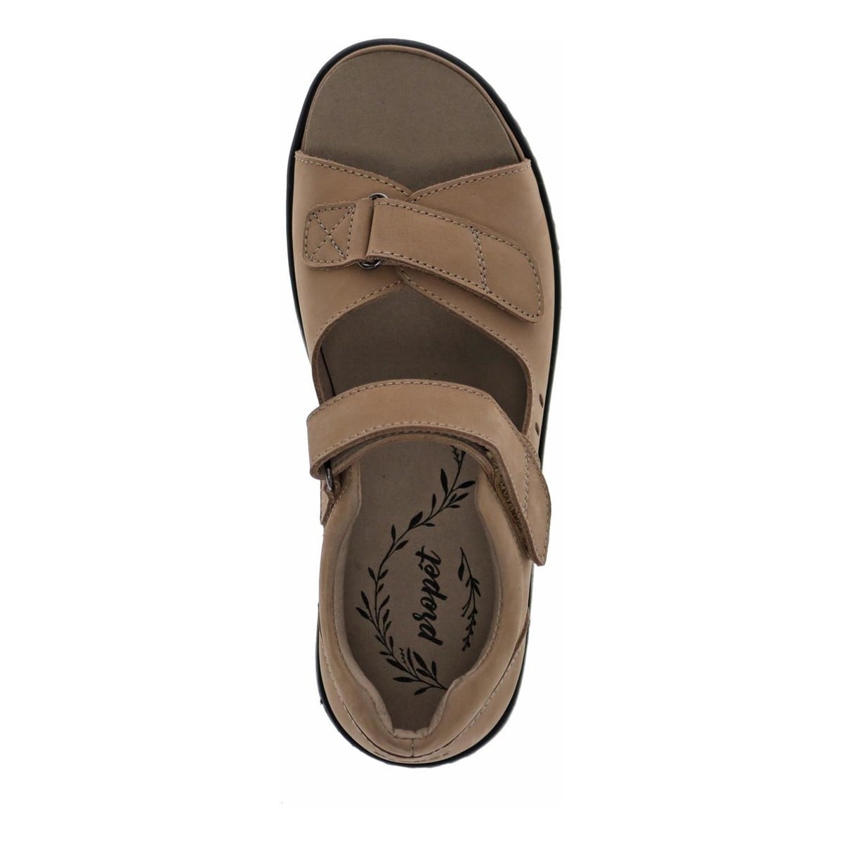 Propet Gemma Women's Sandals - Dusty Taupe Nubuck - View 6