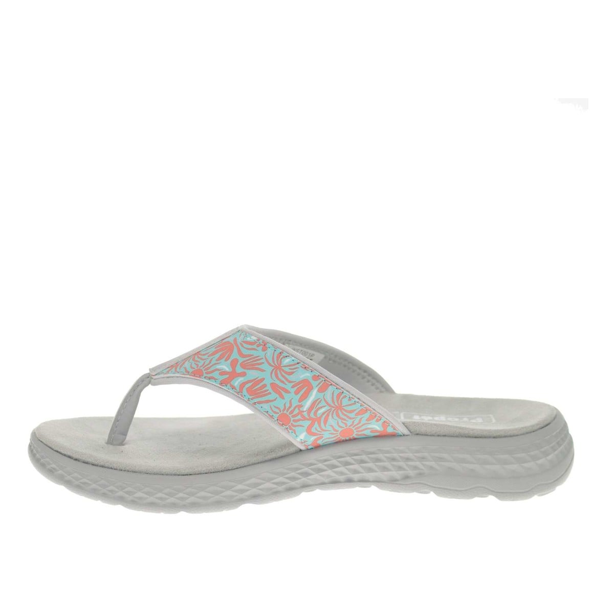 Propet TravelActiv FT Women's Lightweight Thong Sandals - Coral Summer - View 2