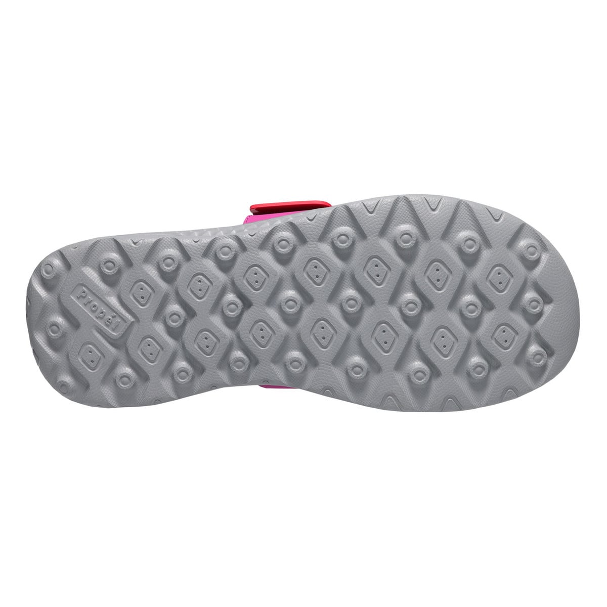 Propet TravelActiv Allegra Slide Women's Sandals - Grey/Fuchsia - View 4