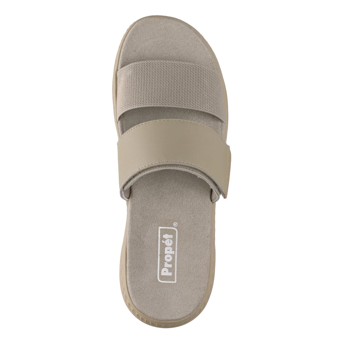 Propet TravelActiv Allegra Slide Women's Sandals - Taupe - View 5