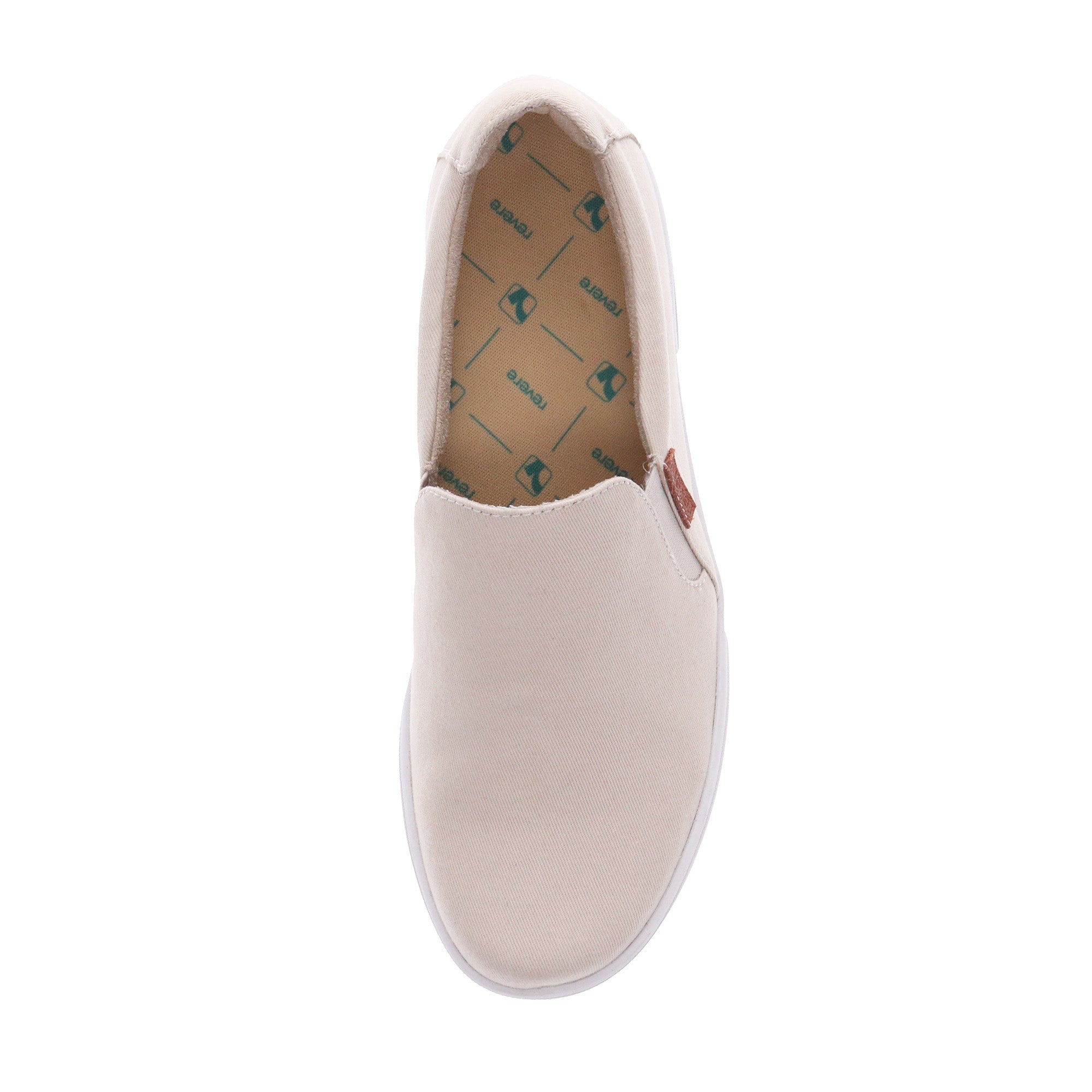 Revere Attica Canvas Slip-On Sneaker - Women's - Wheat - Overhead