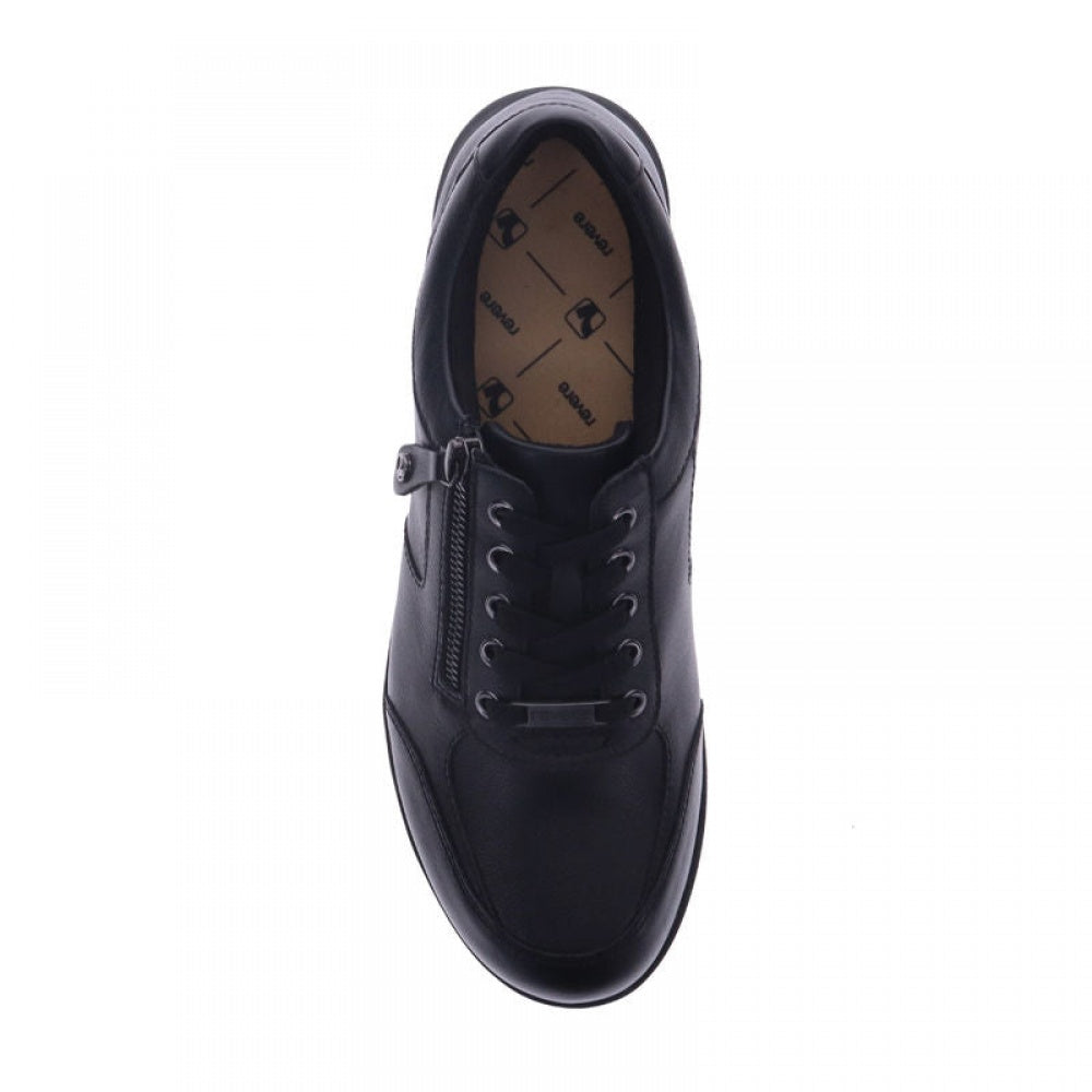 Revere Boston Adjustable Sneaker - Women's - Black - Overhead