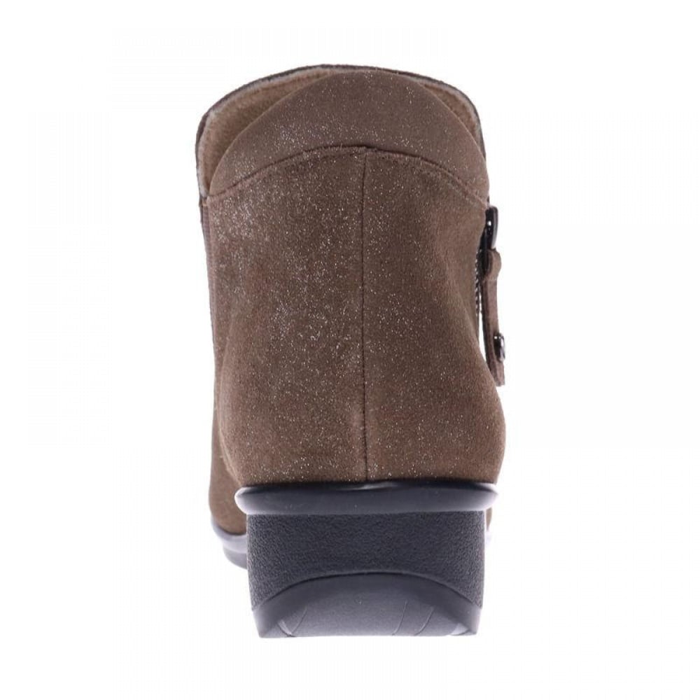 Revere Damascus Bootie - Women's - Rusty Metallic - Rear