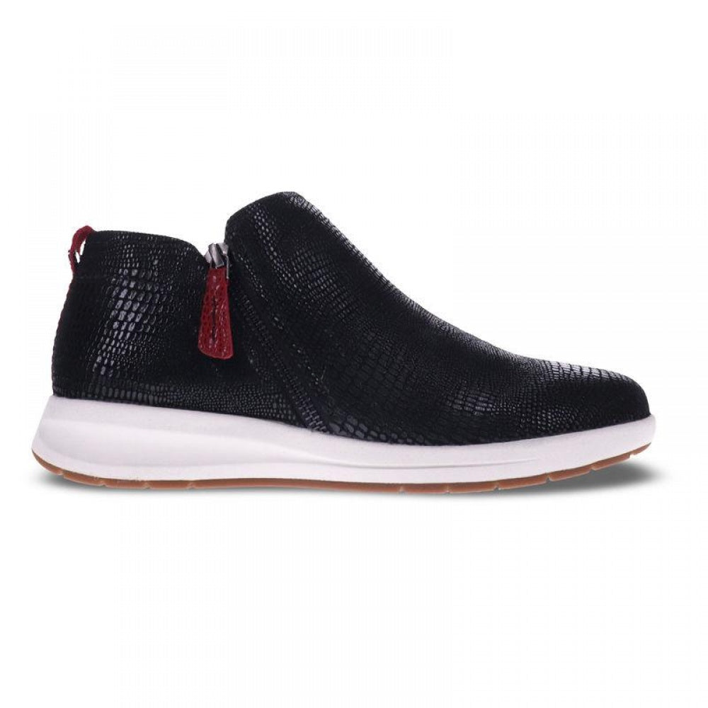 Revere Dublin Boot - Women's - Black Lizard - Side