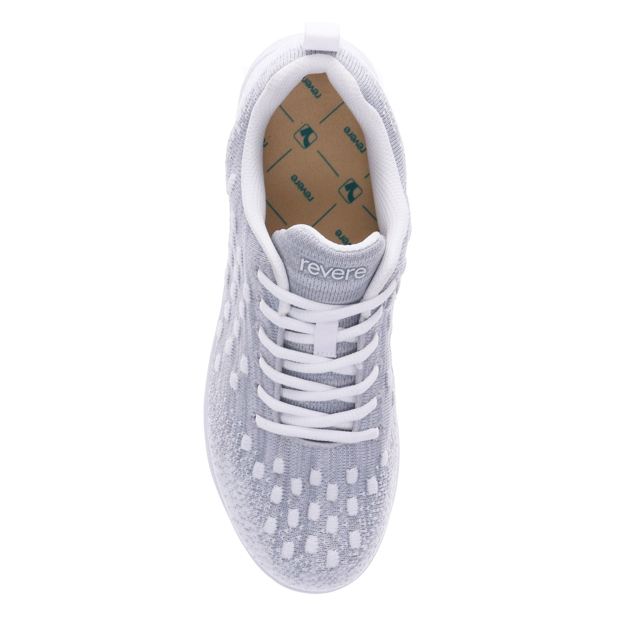 Revere Haiti Lace Up Sneaker - Women's - Grey Mist - Overhead