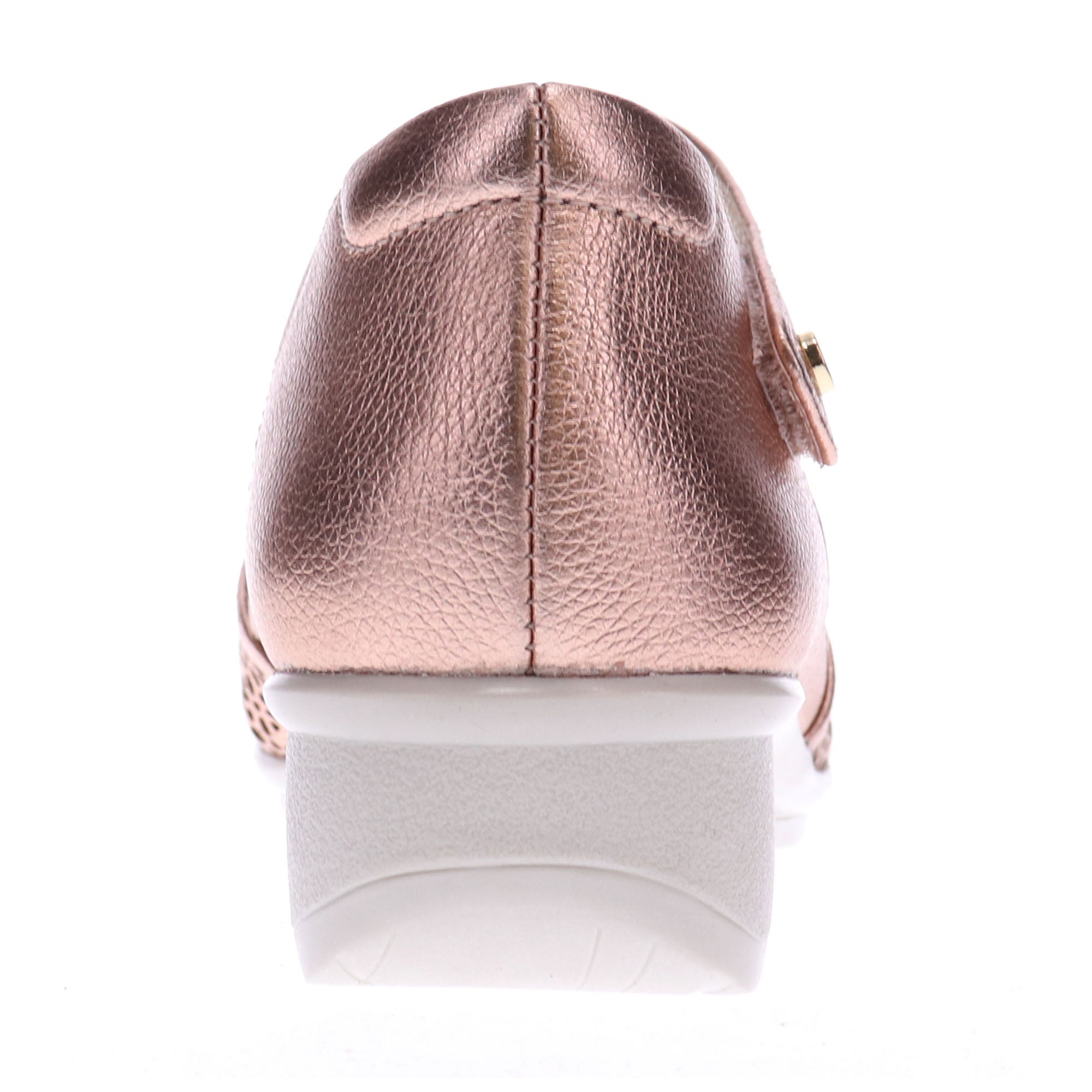 Revere Osaka Leather Mary Jane Shoes - Women's - Rose - Rear