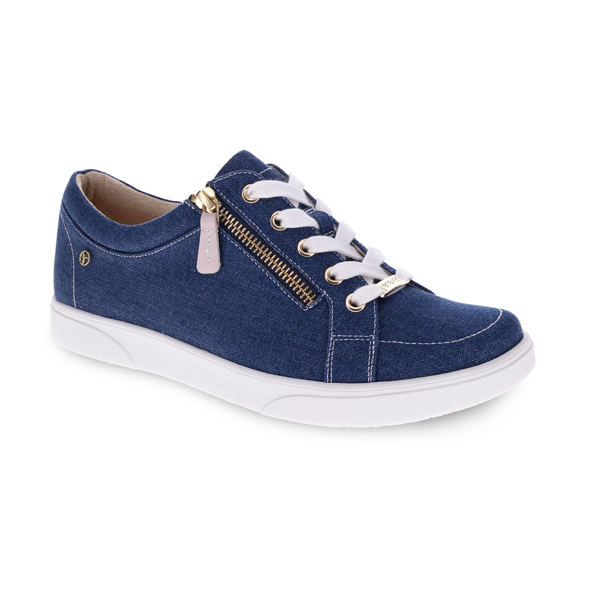 Revere Ripon Canvas Sneakers - Women's - Ocean - Angle