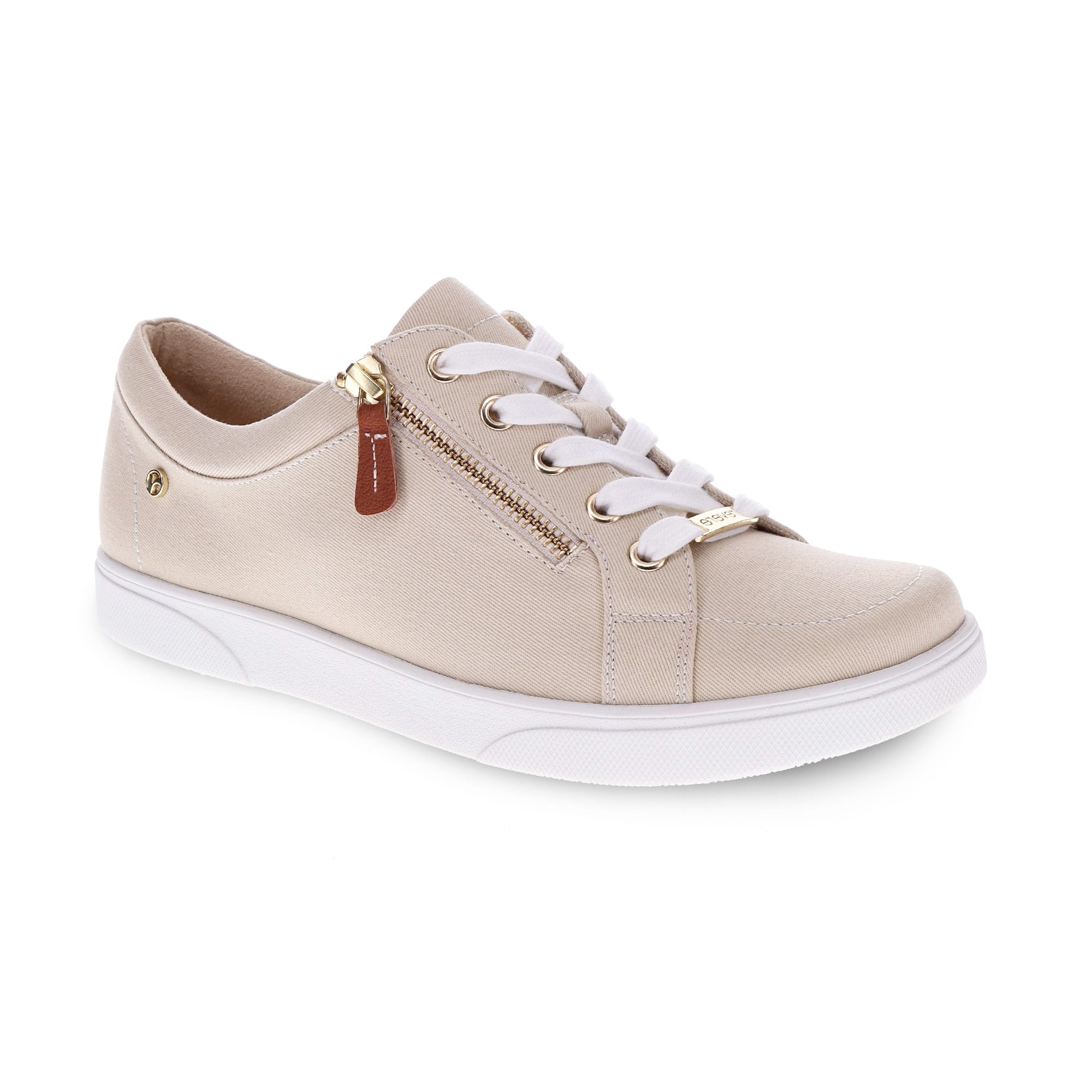 Revere Ripon Women's Zip-up Canvas Comfort Sneakers - Free Ship ...