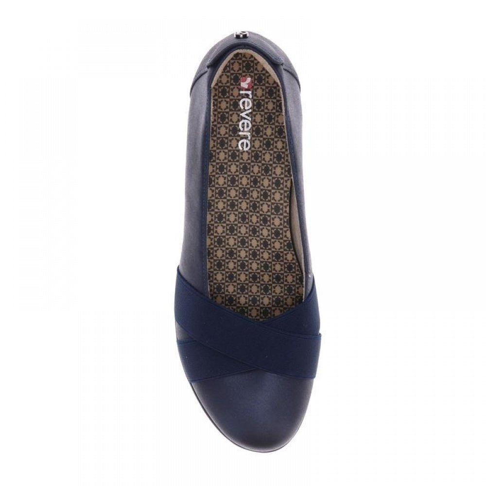Revere Seoul Slip On Wedge - Women's - Sapphire - Overhead