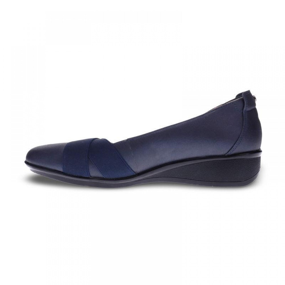 Revere Seoul Slip On Wedge - Women's - Sapphire - Side 2