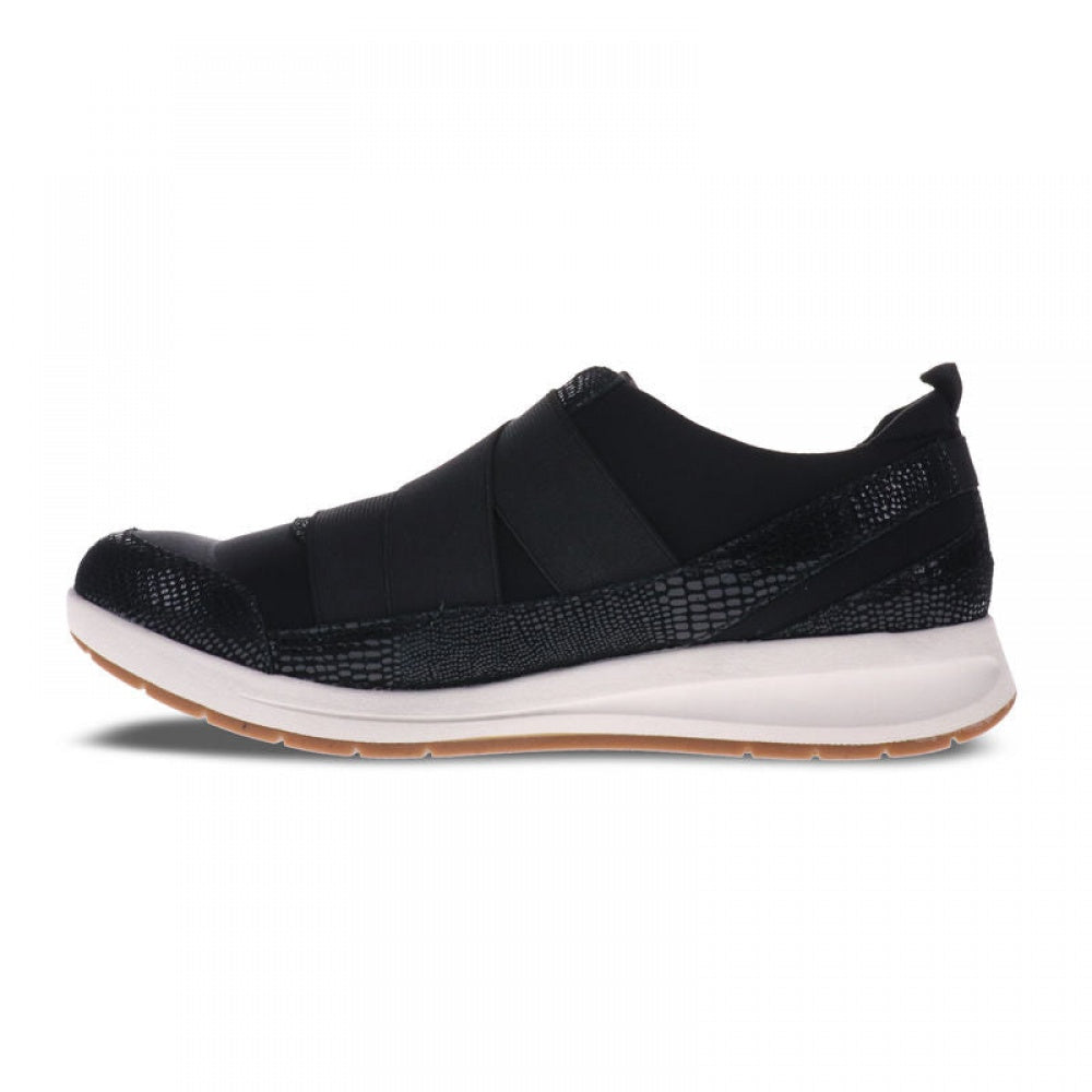 Revere Virginia Adjustable Sneaker - Women's - Black Lizard - Side 2