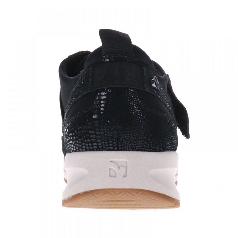 Revere Virginia Adjustable Sneaker - Women's - Black Lizard - Rear