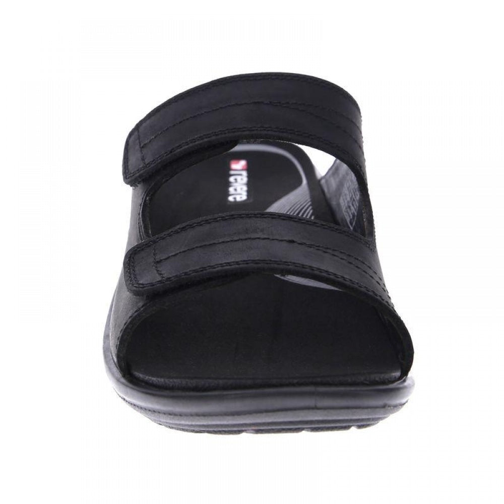 Revere Durban Slide Sandal - Men's - Black - Front