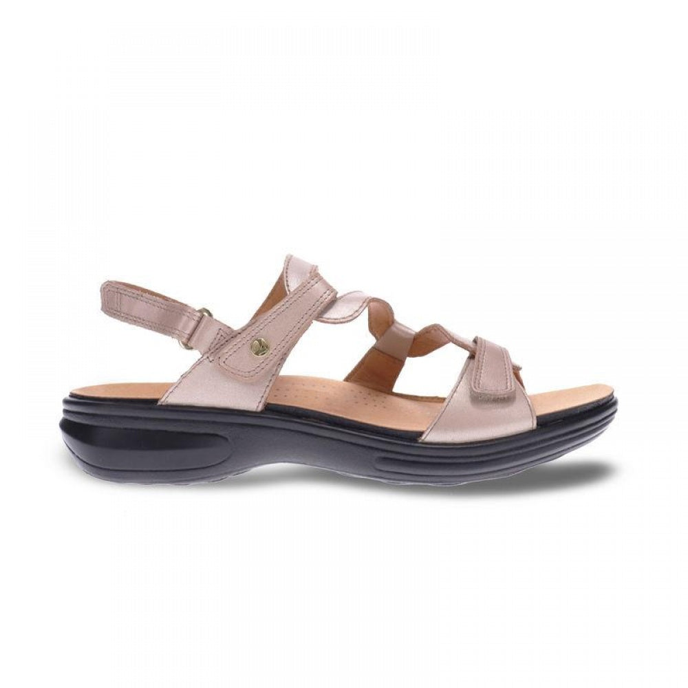 Revere Miami Back Strap Sandal - Women's - Champagne - Side