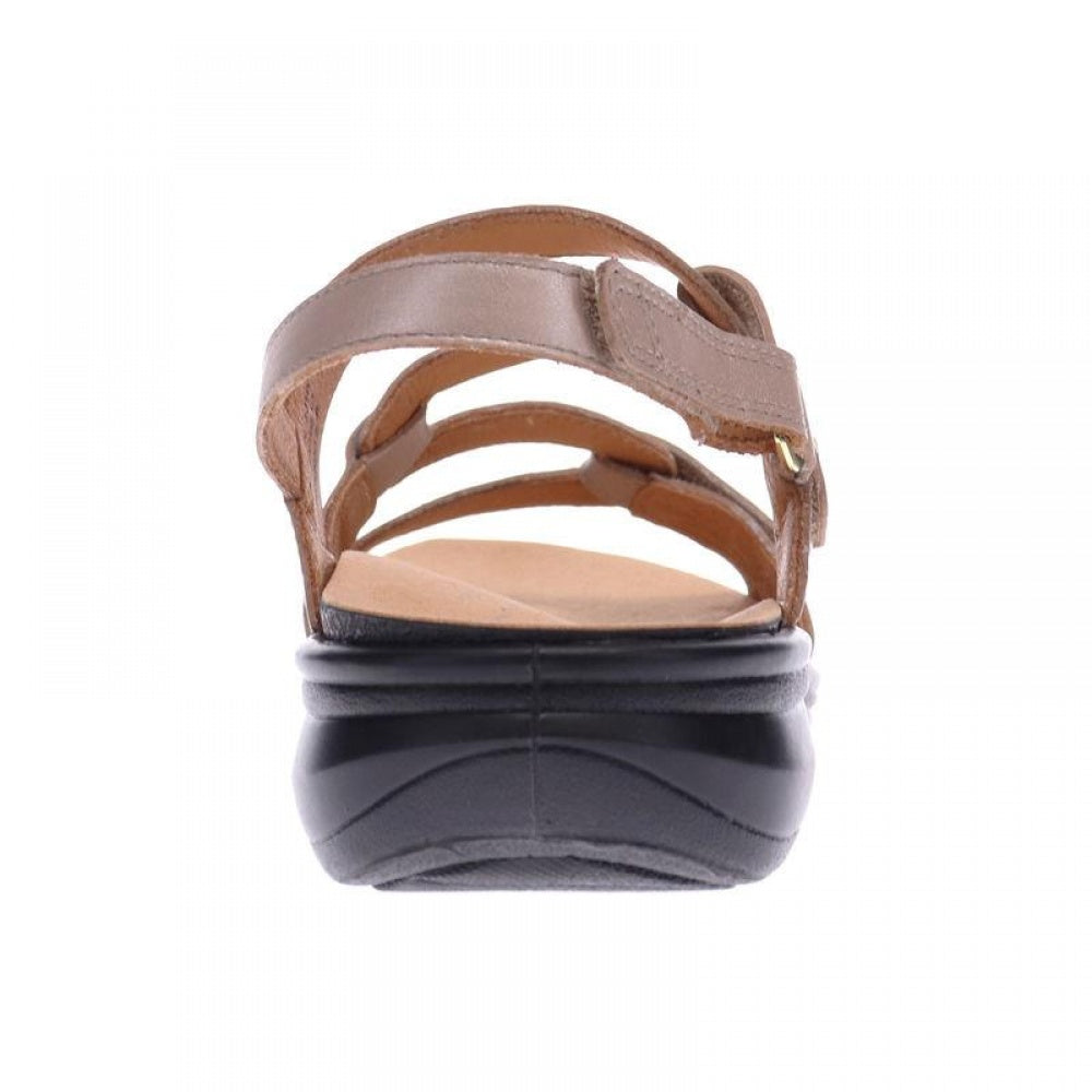 Revere Miami Back Strap Sandal - Women's - Champagne - Rear