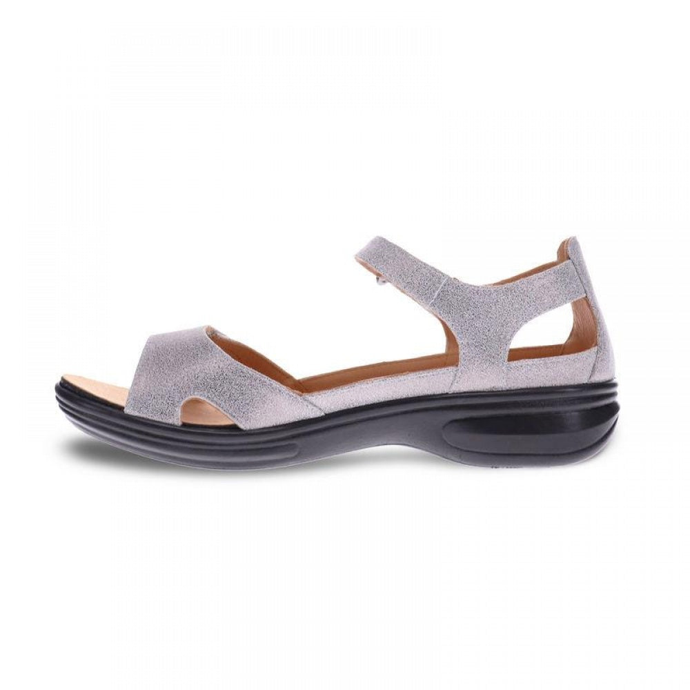 Revere Portofino Closed Heel Sandal - Women's - Gold Wash - Side 2
