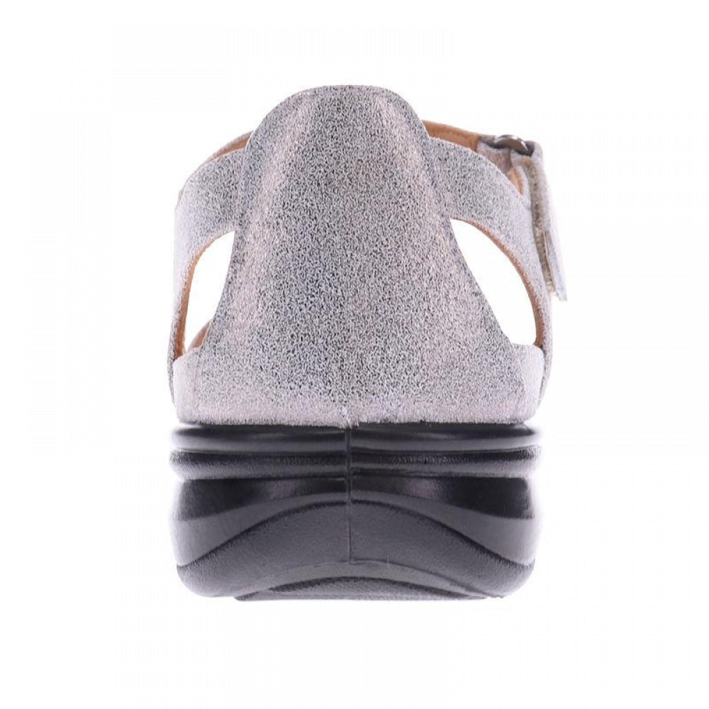 Revere Portofino Closed Heel Sandal - Women's - Gold Wash - Rear