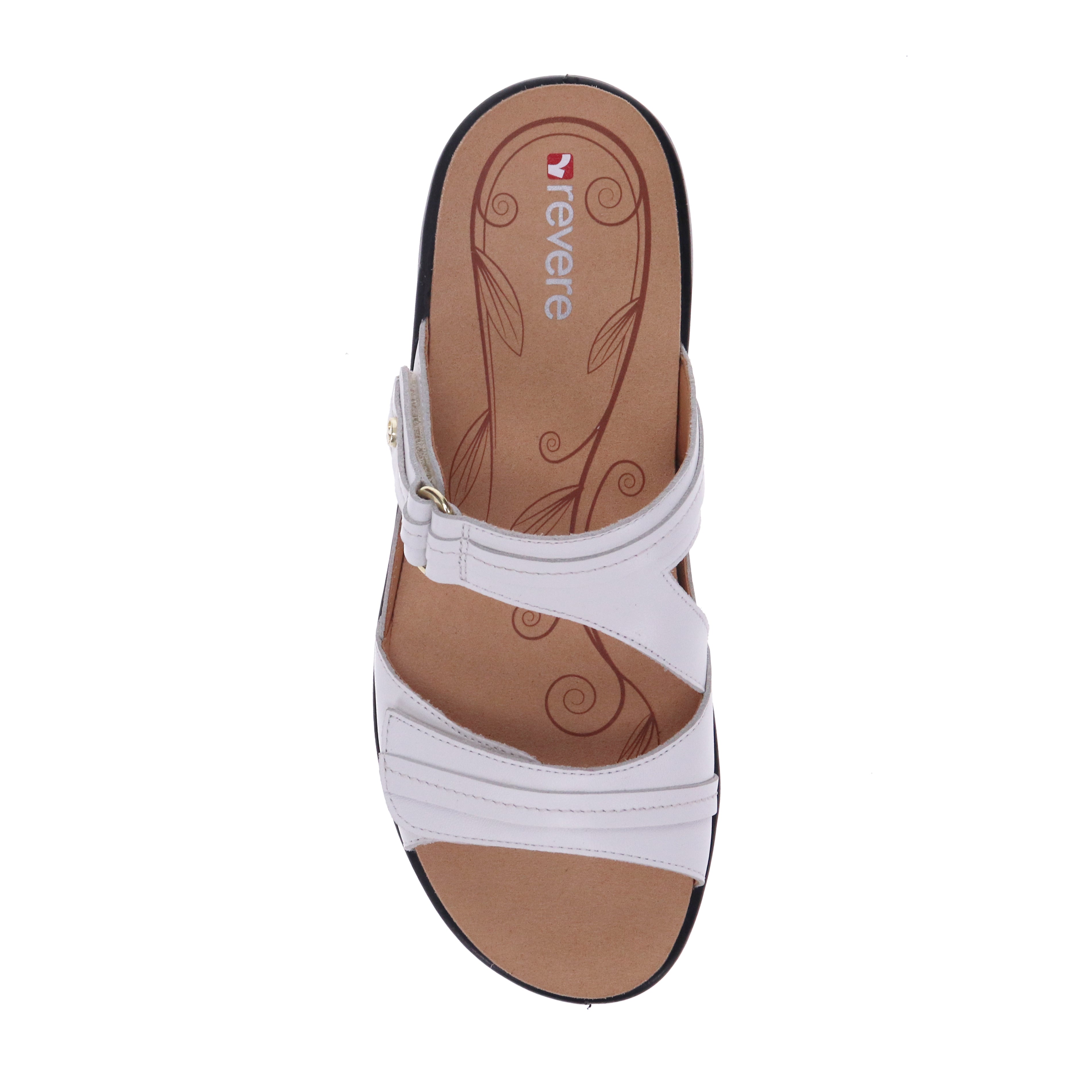 Revere Rio Slide Sandal - Women's - Coconut - Overhead