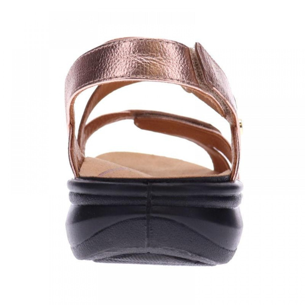 Revere Zanzibar Back Strap Sandal - Women's - Rose - Rear