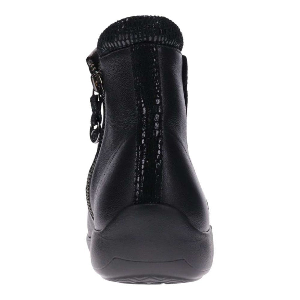 Revere Aberdeen Comfort Support Women's Boot - Black Stretch - Product View - 7