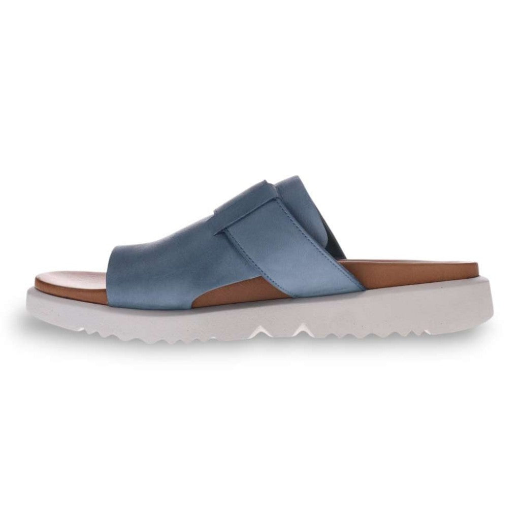 Revere Biscay Supportive Toe-Post Women's Sandal - Blue - Product View - 3