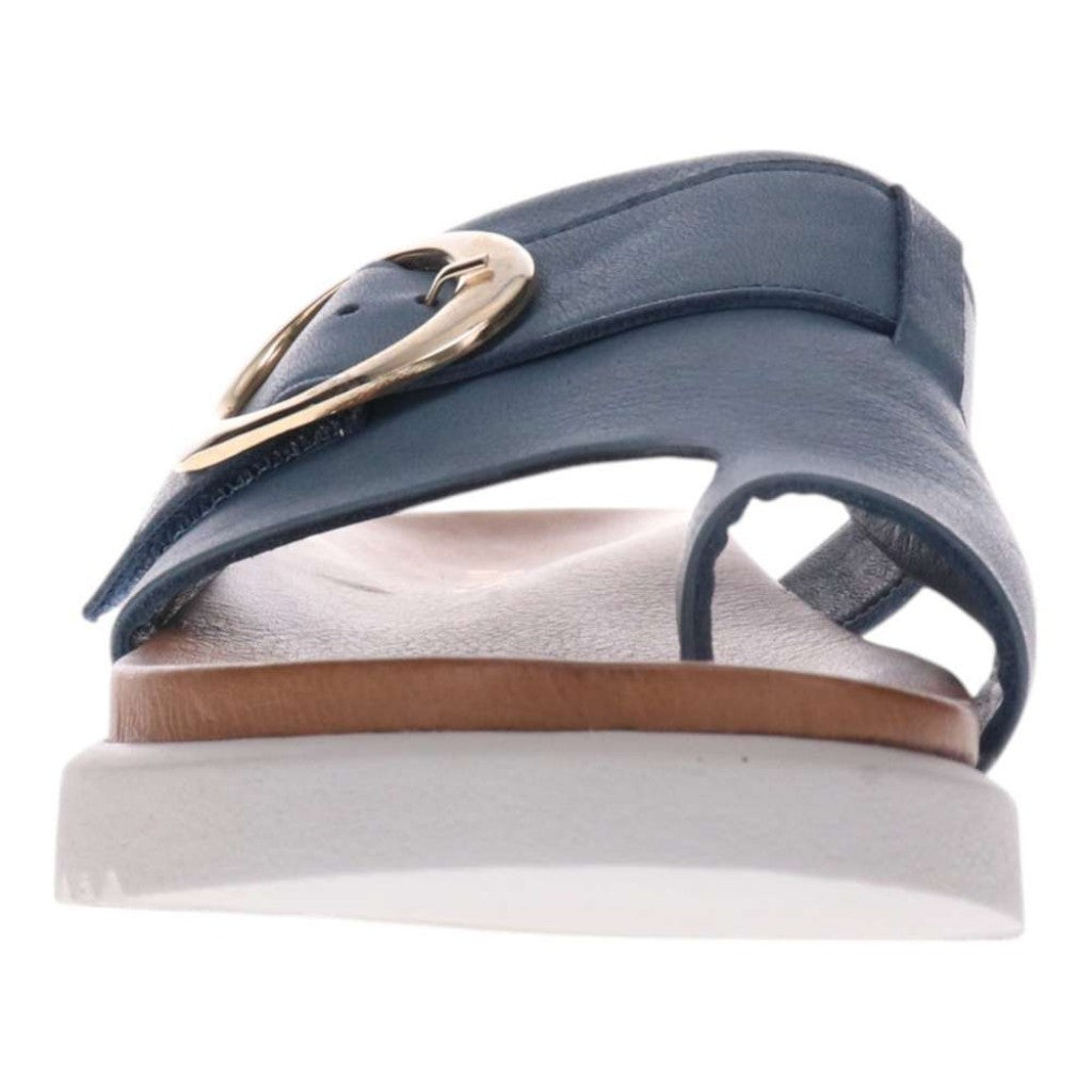 Revere Biscay Supportive Toe-Post Women's Sandal - Blue - Product View - 5