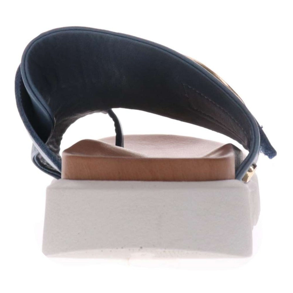 Revere Biscay Supportive Toe-Post Women's Sandal - Blue - Product View - 6