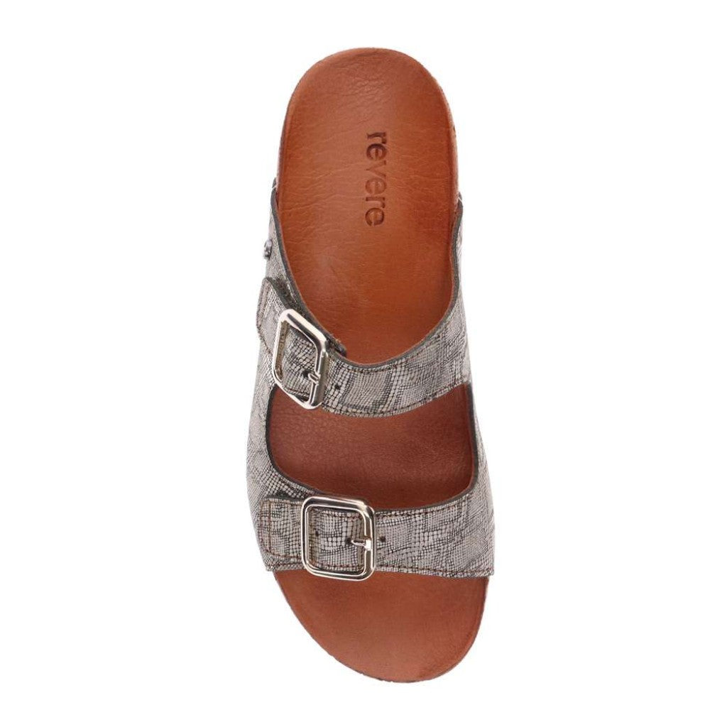Revere Brighton Slide Sandal - Khaki Diamond - Product View - 4