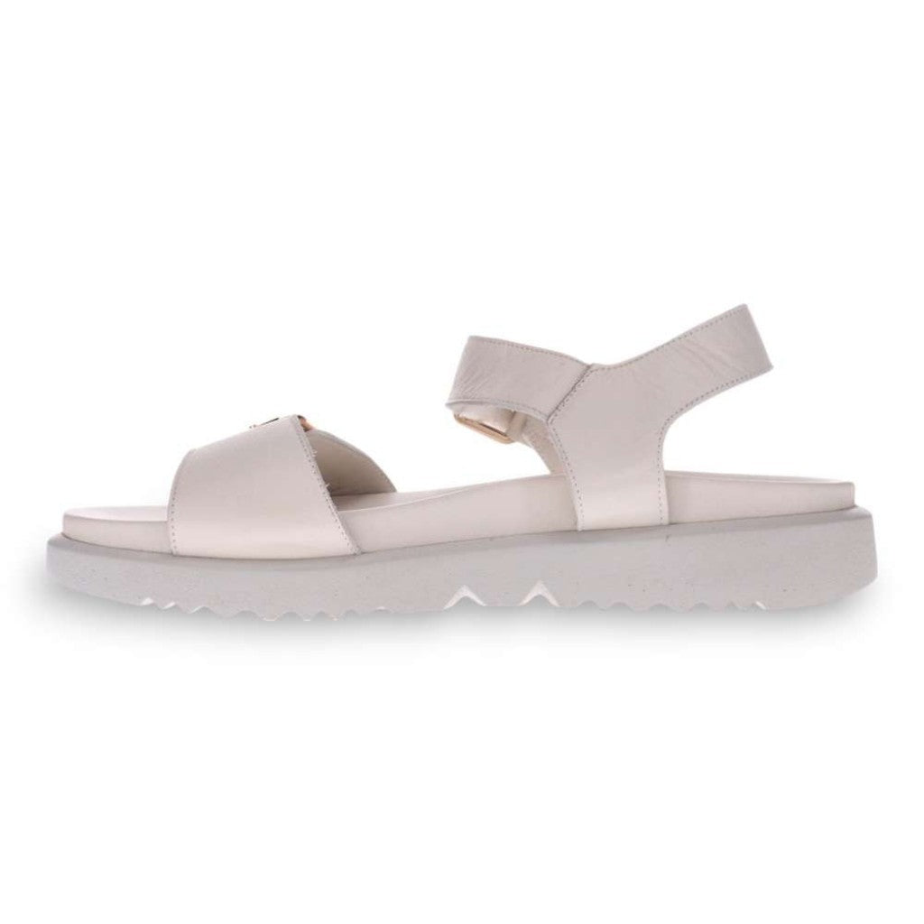 Revere Cyprus Adjustable Two-Strap Personalized Comfort Women's Sandal - Ivory - Product View - 3