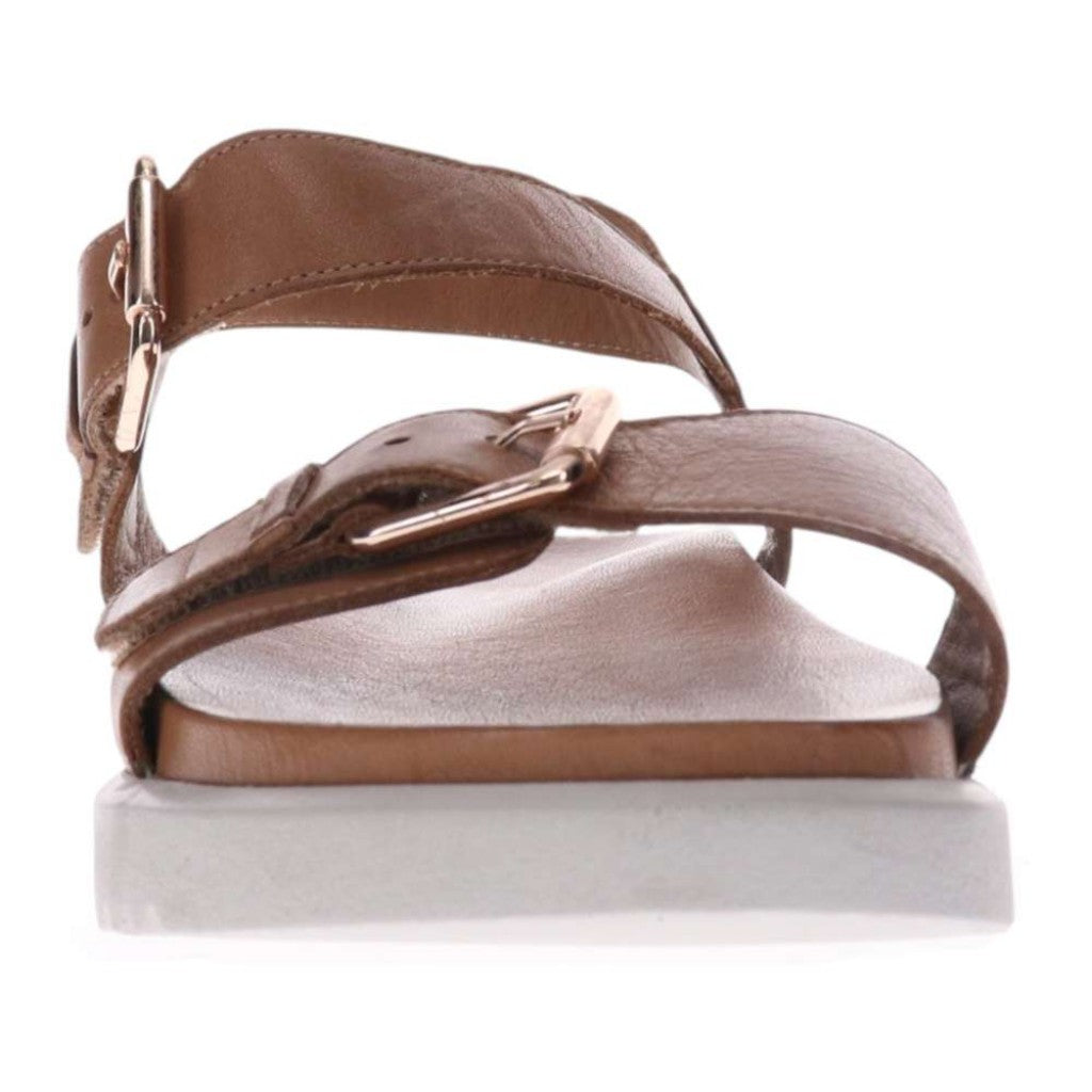 Revere Cyprus Adjustable Two-Strap Personalized Comfort Women's Sandal - Tan - Product View - 5