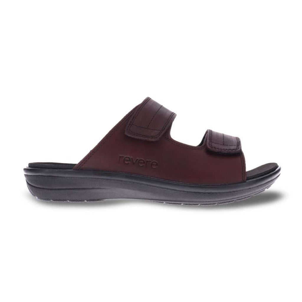 Revere Durban Men's Slide - Whiskey - Product View - 2
