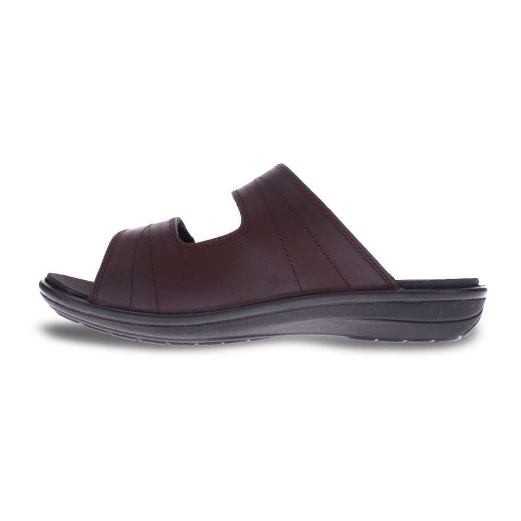 Revere Durban Men's Slide - Whiskey - Product View - 3