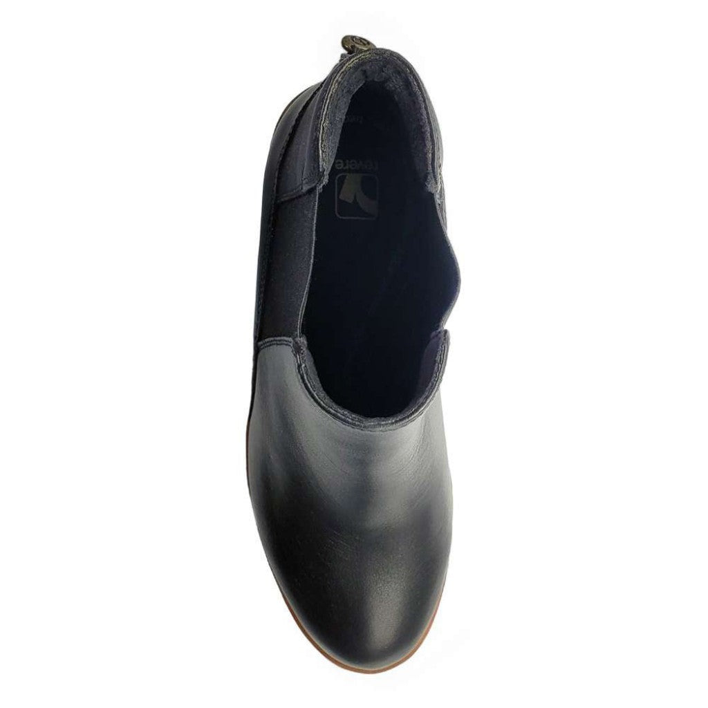 Revere Galway Wedged Supportive Removable Footbed Women's Boot - Black - Product View - 4