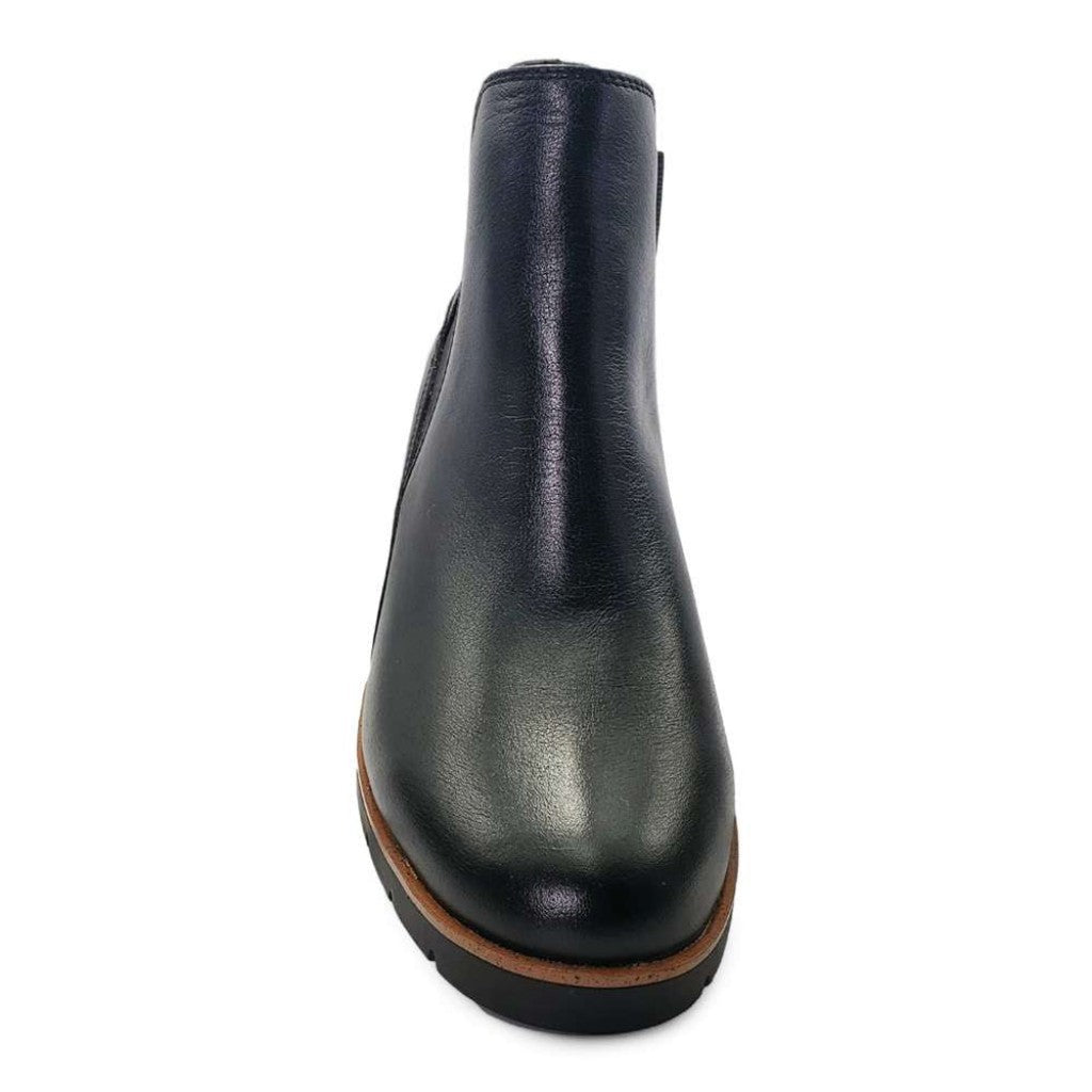 Revere Galway Wedged Supportive Removable Footbed Women's Boot - Black - Product View - 5