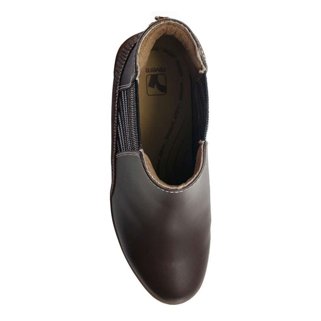 Revere Galway Wedged Supportive Removable Footbed Women's Boot - Espresso - Product View - 4