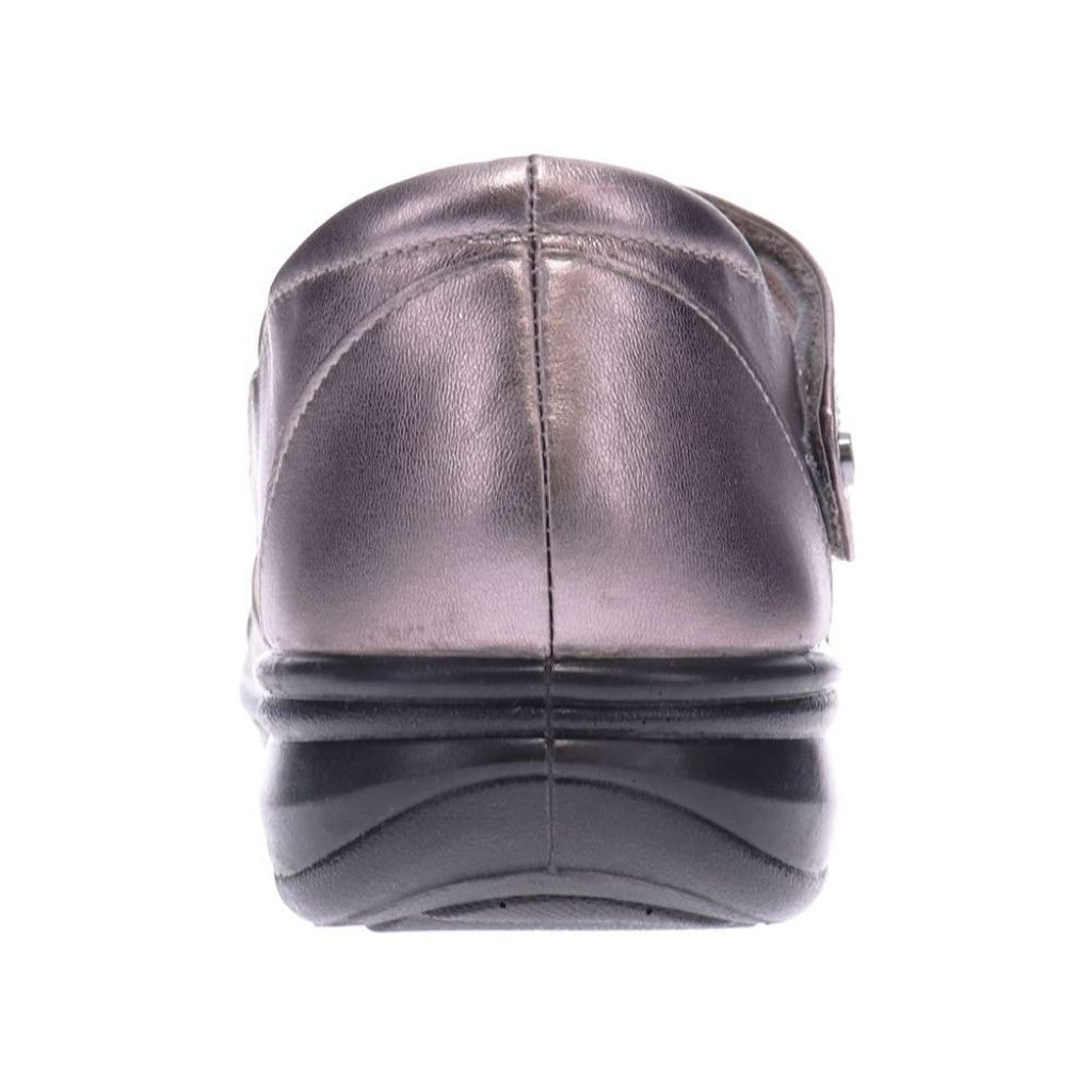 Revere Geneva Supportive Removable-Footbed Women's Sandal - Gunmetal - Product View - 7