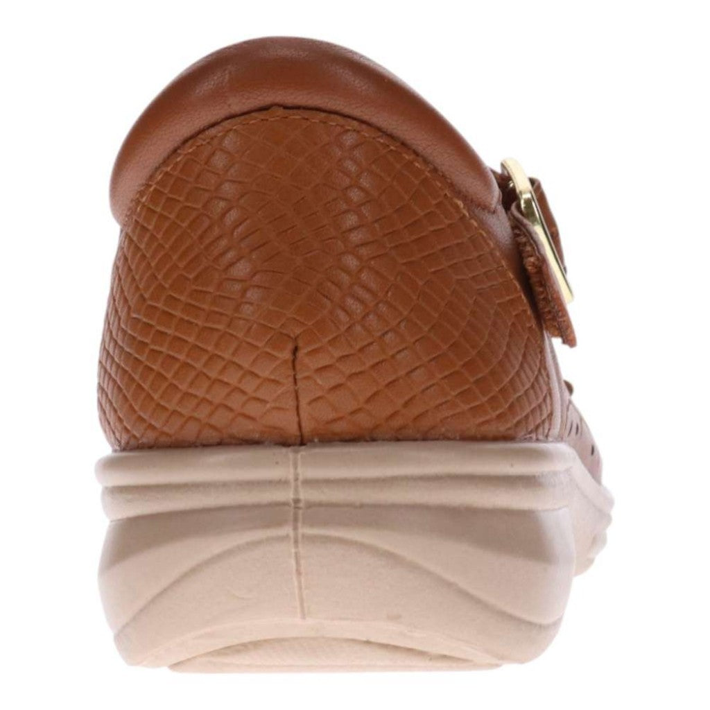 Revere Lagos Supportive Leather Sandal Women Sandal - Tan - Product View - 6