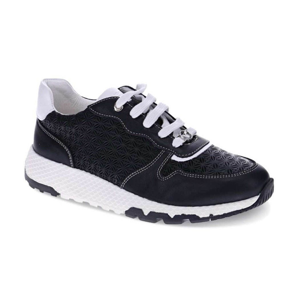 Revere Los Angeles Casual Women's Sneaker - Black - Product View - 1