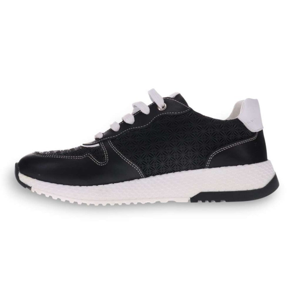 Revere Los Angeles Casual Women's Sneaker - Black - Product View - 3