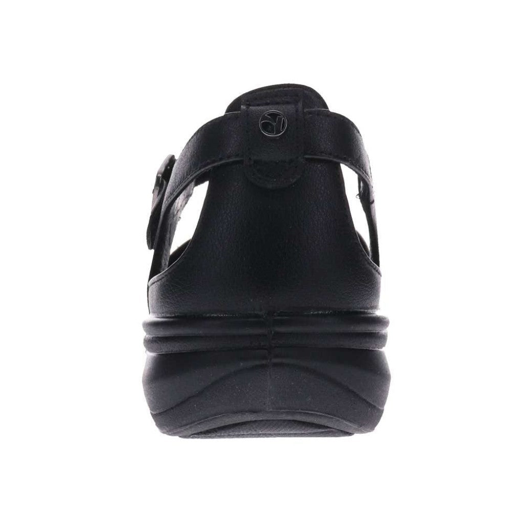 Revere Lucea Cushioned Support Women's Sandal - Black French - Product View - 6