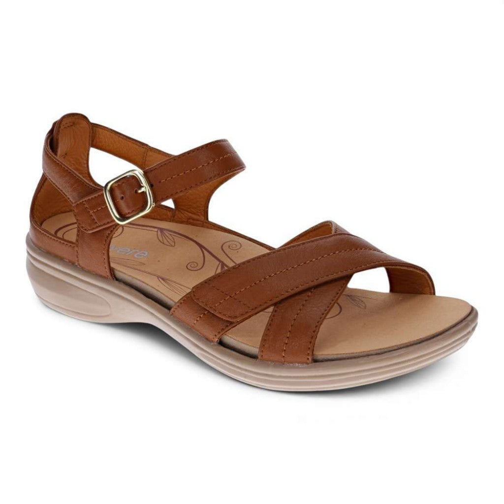 Revere Lucea Cushioned Support Women's Sandal - Tan - Product View - 1