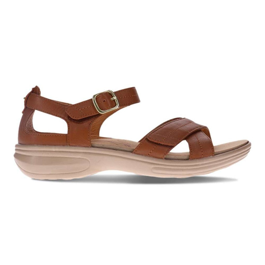 Revere Lucea Cushioned Support Women's Sandal - Tan - Product View - 2